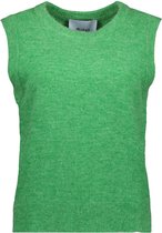 Minus Trui Madia Knit Vest Mi4355  473 Apple Green Melange Dames Maat - M