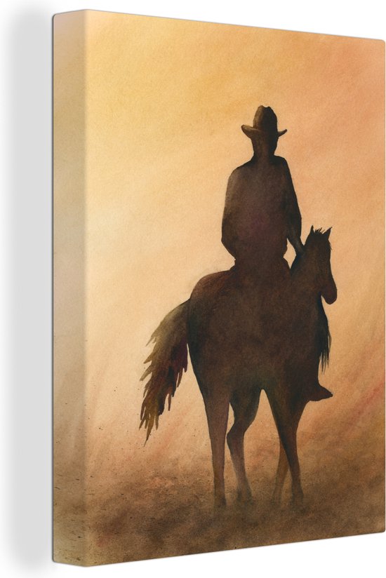 Toile Imprimée Aiguille Collection D Art 30x40 Cm Motif Cheval - Pour Point De Croix Ou Canevas - 10 Fils