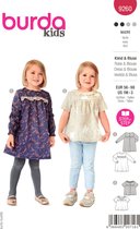 Burda Patroon 9260 - Jurk en blouse - Burda kids