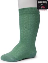 Bonnie Doon | Cable Knee High Baby Kniekous Organic | Malachite Green