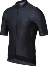 BBB Cycling AeroTech Fietsshirt Heren - Korte Mouwen - Aerodynamisch Wielrenshirt - Zwart - Maat XL - BBW-406