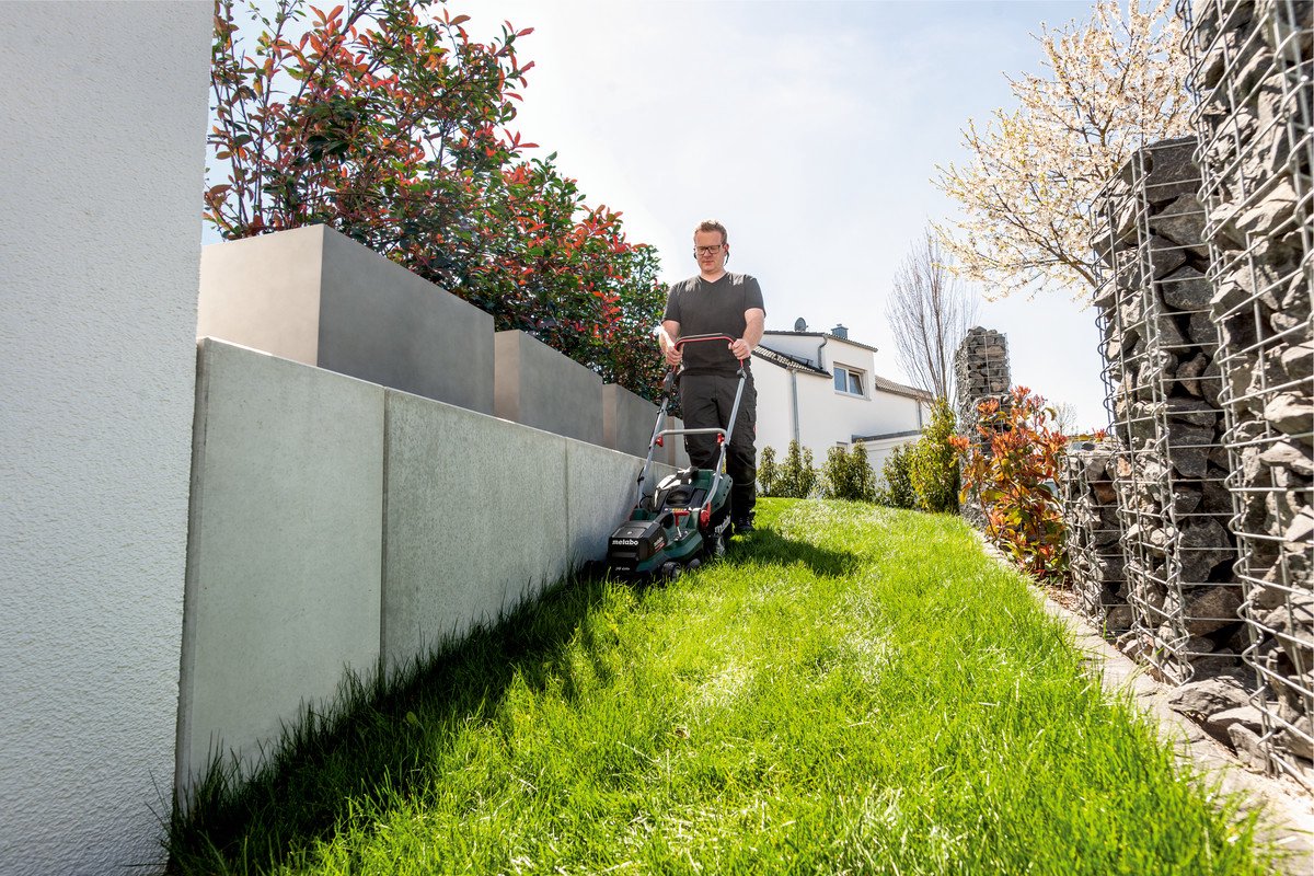 Metabo Tuinapparatuur - 26 V ACCU grasmaaier, 36 cm bereik, zonder accu, laders 601716850 thumbnail 5