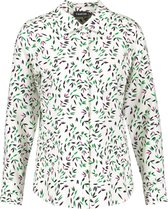 TAIFUN Dames Overhemdblouse met bloemenprint