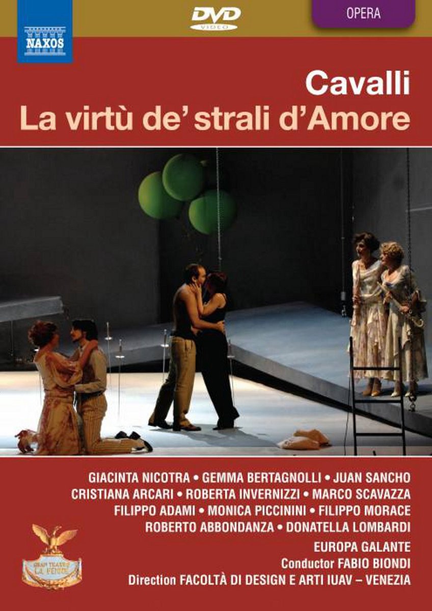 Fabio Biondi, Europa Galante - Cavalli: La Virtu De Strali d'Amore (2 DVD)