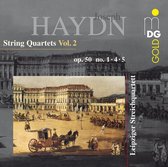 Leipziger Streichquartett - Streichquartette Op.50 1,4+5 (CD)