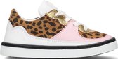 Jochie & Freaks Izzy Lage sneakers - Leren Sneaker - Meisjes - Multi - Maat 28