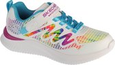 Skechers Jumpsters Radiant Swirl 302434L-WMLT, voor meisje, Wit, Sneakers,Sportschoenen, maat: 29