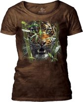 Ladies T-shirt Hungry Eyes Tiger M