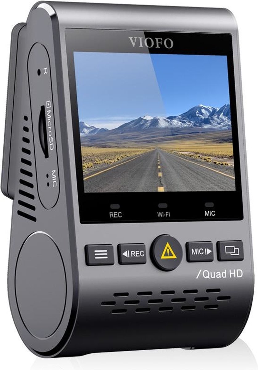 Viofo A129 Plus 1CH - QuadHD - Wifi en GPS - Auto dashcam