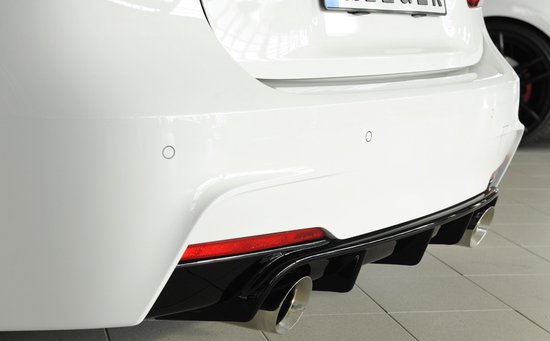 RIEGER - BMW F30 F31 M 3 SERIES - DIFFUSEUR PERFORMANCE 335I / 340I - BLACK BRILLANT