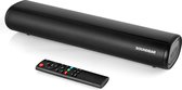 Mini soundbar - soundbar voor tv - computer-soundbar met Bluetooth 5.0 - bekabelde en draadloze pc-luidspreker - home-audiosysteem voor thuisbioscoop/gaming/projectoren