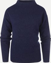 Steppin' Out Herfst/Winter 2021 Trui Jordi Sweater Vrouwen - Regular Fit - Wol - Blauw (L)