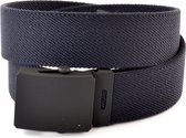 XXL Belts Herenriem Elastisch 2168 - Blauw - 130 cm