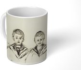 Mok - Dr. Linde's four sons - schilderij van Edvard Munch - 350 ML - Beker - Uitdeelcadeautjes