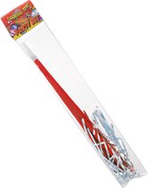 Carnival Toys Feesttoeter Metallic 50 Cm Karton/papier Rood