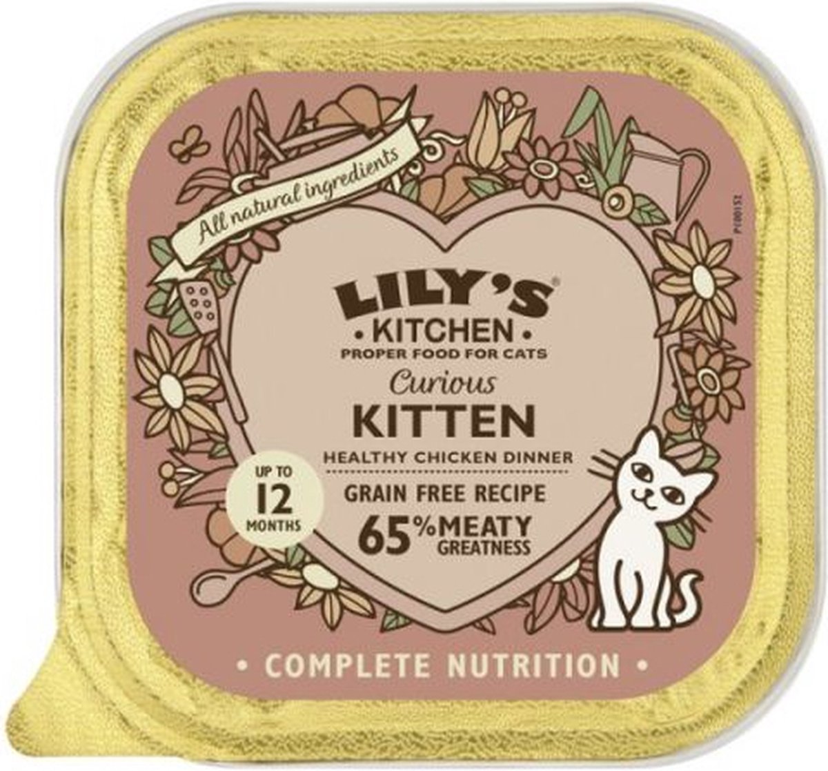 Lily's kitchen cat curious kitten kattenvoer 3x 19x85 gr