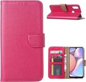 LuxeBass Hoesje geschikt voor Samsung Galaxy A10e (Lite) - Bookcase Roze - portemonnee hoesje - telefoonhoes - gsm hoes - telefoonhoesjes