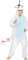 Witte Eenhoorn Onesie kostuum voor kinderen