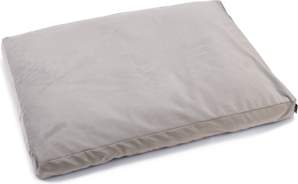 Beeztees Memory Foam Ligkussen Fy Lichtgrijs L