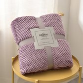 Warmtedeken - Rode Bonen Pasta - 150 x 200cm - Fleece Deken - Knuffeldeken - Plaid