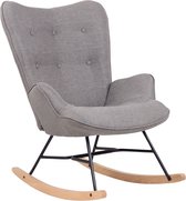 Swing - Chaise longue Hausjarvi Tissu, Grijs