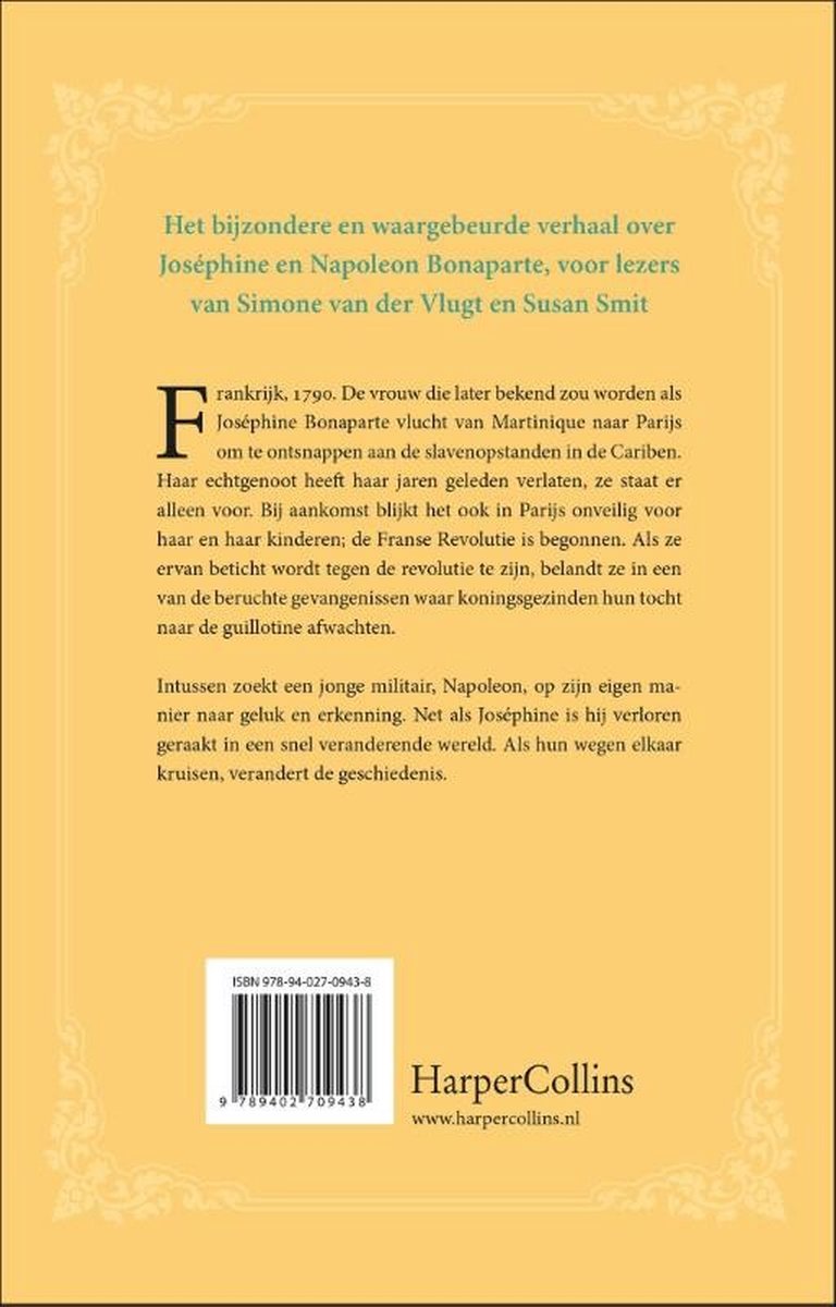 De roos van Napoleon - back cover