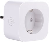 alpina Smart Home - Slimme Stekker - Smart Plug voor Binnen - 2500W - Tijdschema's - Verbruiksmeter - App en Stem Besturing