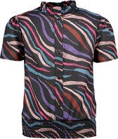 B.Nosy meisjes korte mouwen blouse aop Forever Zebra
