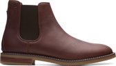 Clarks - Heren - Jaxen Chelsea - G - 4 - tan leather - maat 7,5