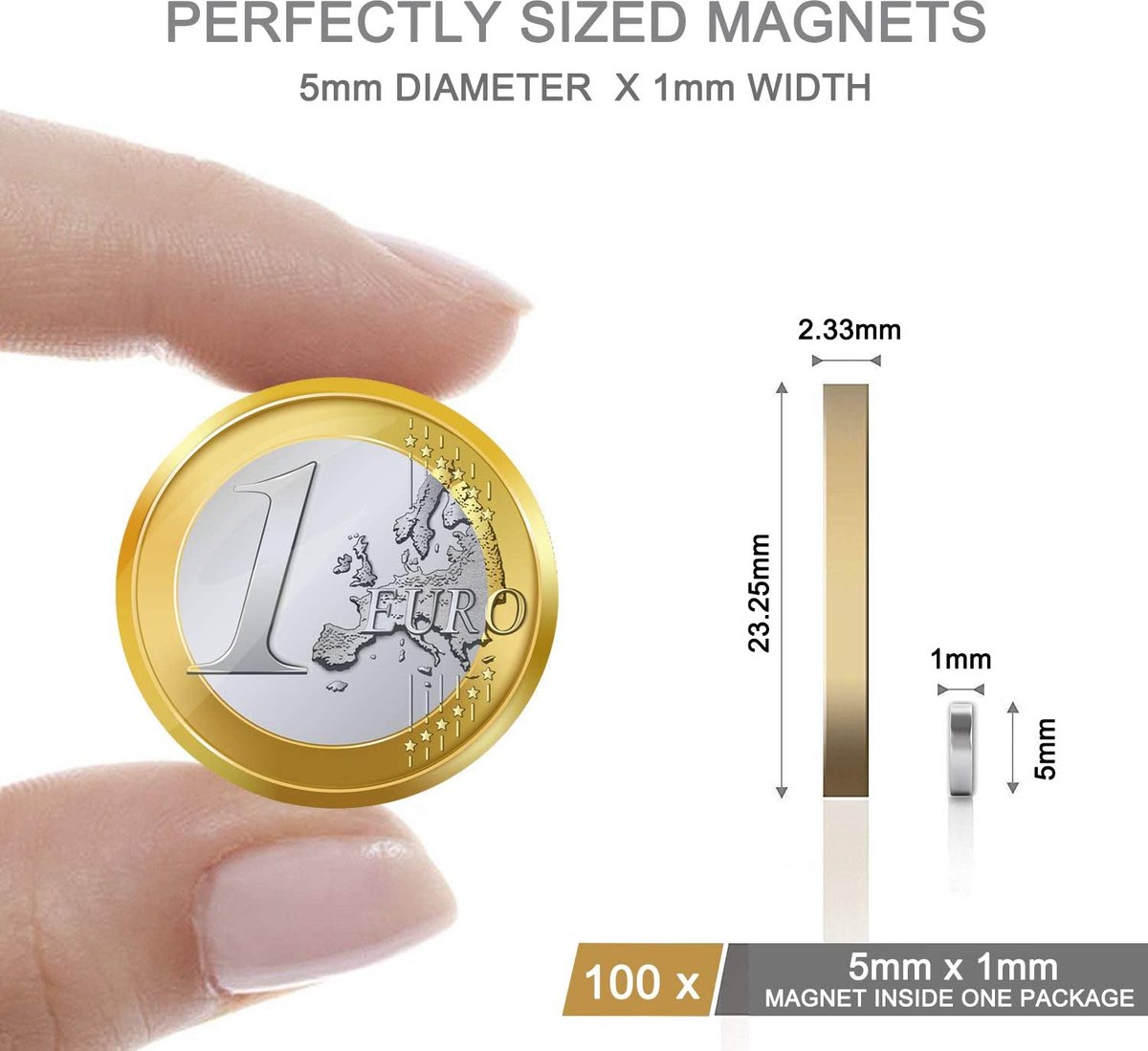 Aimant Plat Alésé Ou Pour Vis à Tête Fraisée 41-24