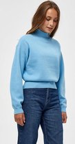 Minus Trui Jose Knit Turtleneck Mi4341  5014 Pasific Blue Dames Maat - M