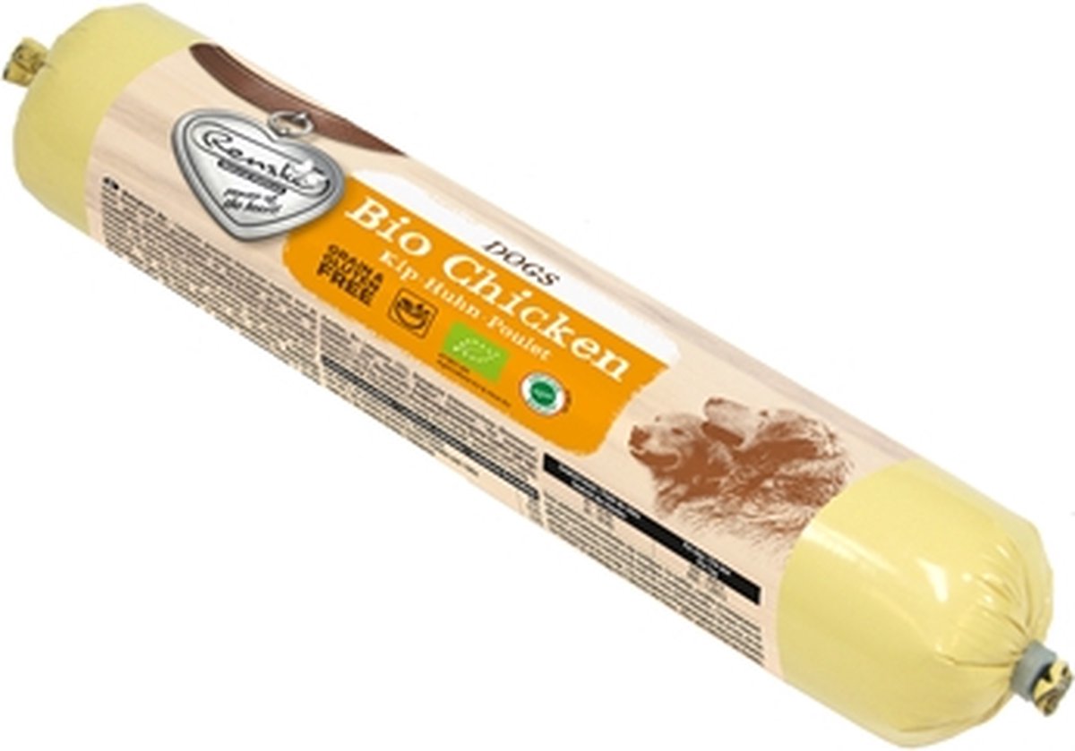 Renske Adult Bio Worst 500 g - Hondenvoer - Kip Graanvrij