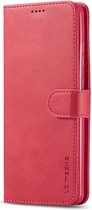 LC.IMEEKE Xiaomi 11T / 11T Pro Hoesje Portemonnee Book Case Roze