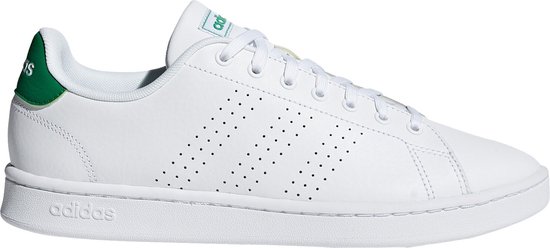 adidas - Advantage - Heren Sneaker - 37 1/3 - Wit