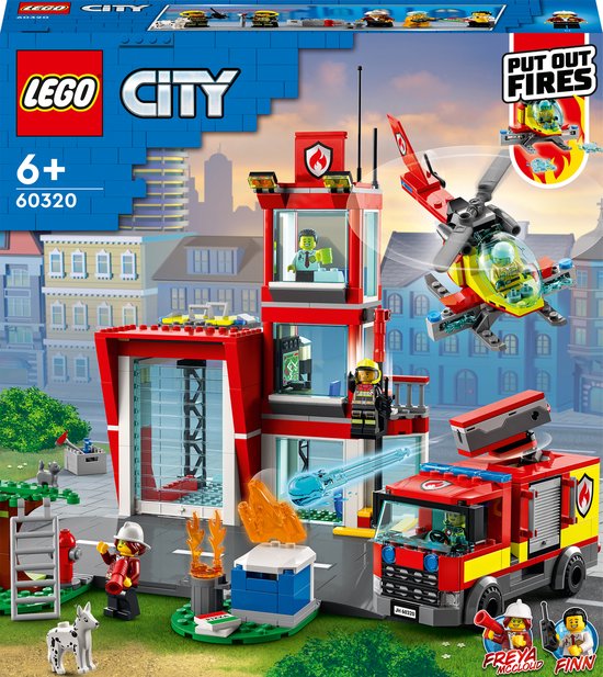 LEGO City Fire 60320 La Caserne Des Pompiers