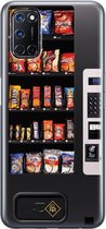 Casimoda® hoesje - Geschikt voor Oppo A72 - Snoepautomaat - Siliconen/TPU - Multi