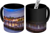 Magische Mok - Foto op Warmte Mok - Paars - Lucht - Maastricht - 350 ML