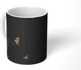 Mok - Anna en de blinde Tobit - Rembrandt van Rijn - 350 ML - Beker