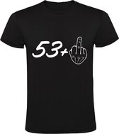 54 jaar Heren t-shirt | verjaardag | feest | grappig | cadeau | Zwart