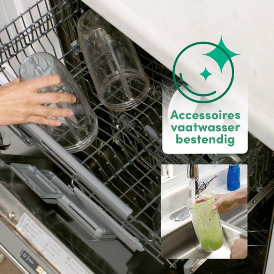 Nutribullet Original Blender - 600 Watt - 8-delig - Zwart