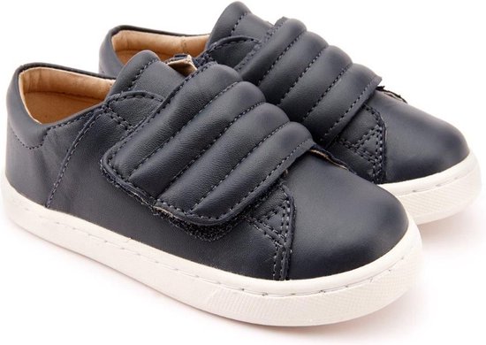 OLD SOLES - chaussure enfant - baskets basses - rembourrées - marine -  Taille 29 | bol.com