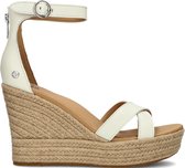 UGG W Ezrah Sandalen - Met Sleehak - Dames - Wit - Maat 37