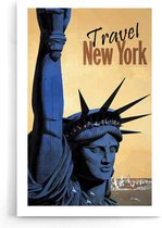 Walljar - New York Travel - Muurdecoratie - Poster