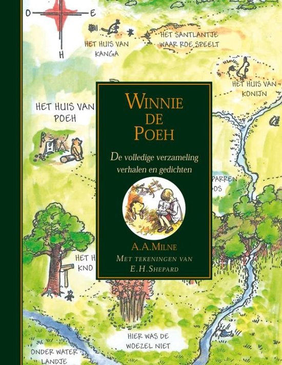 Cover van het boek 'Winnie de Poeh' van A.A. Milne