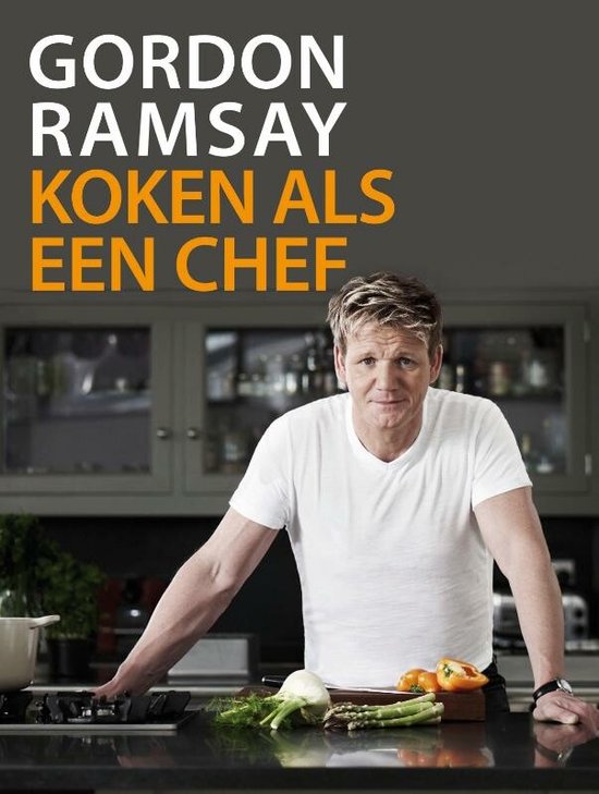 Cover van het boek 'Gordon Ramsay koken als een chef'