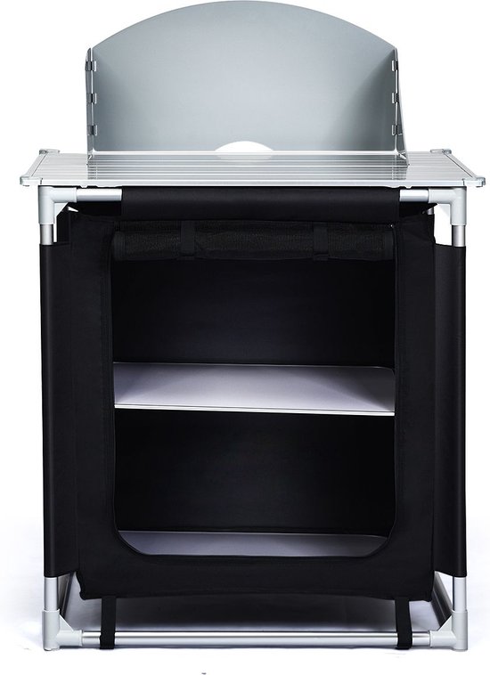 Bardani Ripiani X4 campingkast graphite grey - showmodel nieuw in doos Bardani Ripiani X4 campingkast graphite grey - showmodel nieuw in doos