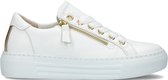 Gabor 465 Lage sneakers - Leren Sneaker - Dames - Wit - Maat 40