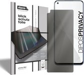 dipos I Blickschutzfolie klar kompatibel mit Oppo Realme Narzo 30 Pro Sichtschutz-Folie Display-Schutzfolie Privacy-Filter (expres kleiner dan het glas omdat het gebogen is)