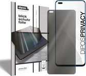 dipos I Blickschutzfolie klar kompatibel mit Honor X20 5G Sichtschutz-Folie Display-Schutzfolie Privacy-Filter (expres kleiner dan het glas omdat het gebogen is)