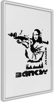 Banksy: Mona Lisa with Bazooka I